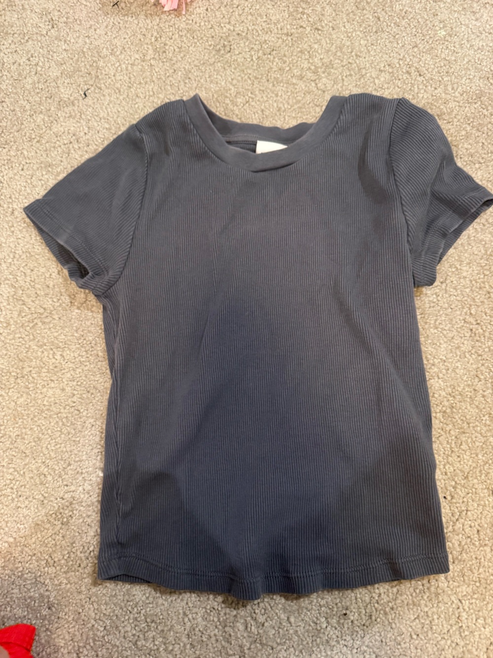 Aritzia tna baby tee, blue xs